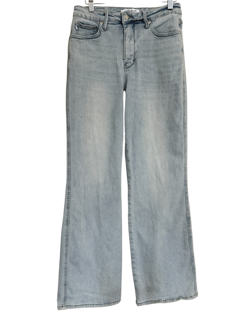 Judy Blue JB88576 LT-CO Light Wash High Rise Wide Leg Jeans Women’s Size 9/29